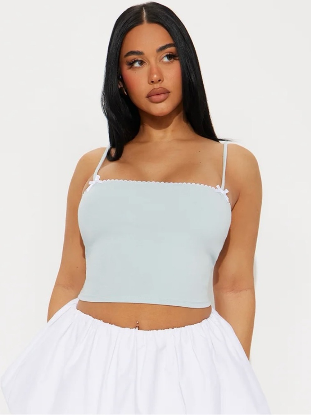 Fashion Nova Brielle Lace Trim Cami